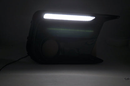 JDMuscle [18 - 21 WRX/STI] JDM Style Sequential Turn+Drl Bezel w/ Fog Light Cut Out - JDMuscleLight Mounting and HardwareJDM-WRX18-13300108