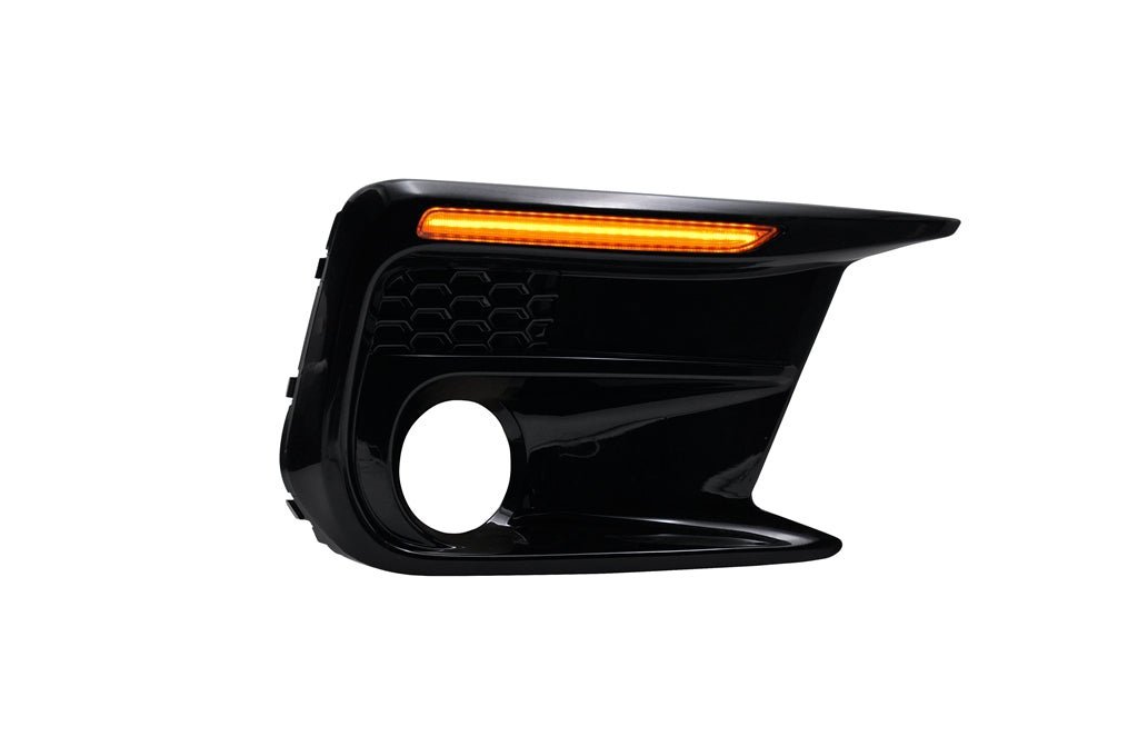JDMuscle [18 - 21 WRX/STI] JDM Style Sequential Turn+Drl Bezel w/ Fog Light Cut Out - Return - JDMuscleLight Mounting and HardwareJDM-WRX18-13300108-R4S