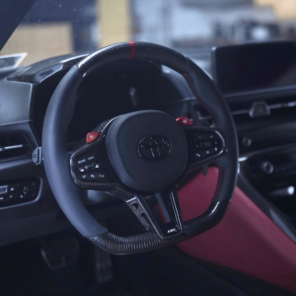 JDMuscle [20+ Supra] BMW LCI Custom Steering Wheel Retrofit Package - JDMuscleSteering Wheels