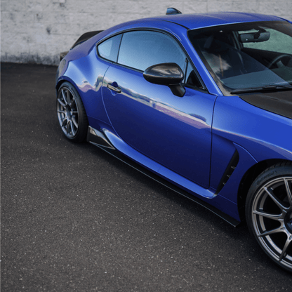 JDMuscle [22 - 23 BRZ/GR86] CS Style Carbon Fiber Side Skirts - JDMuscleSide SkirtsJDM-BRZ22-SS-CS