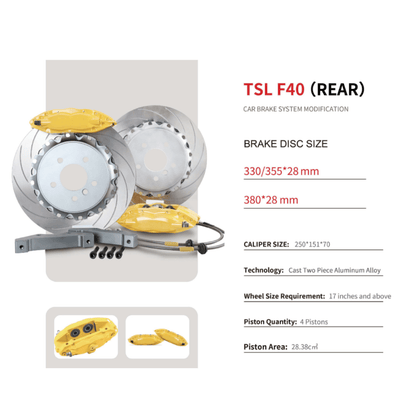 JDMuscle [22-26 WRX] Big Brake Kit - MT and CVT *Special Order*No Refunds* - Return