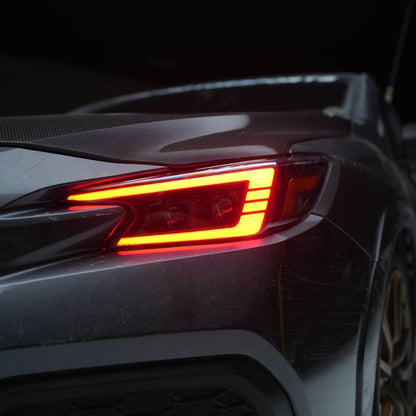 JDMuscle [22 - 25 WRX Base & Premium] Headlights V1 - JDMuscleHeadlightsJDM-WRX22.HL-1DRL+Sequential