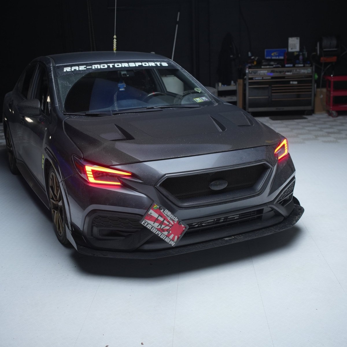 JDMuscle [22 - 25 WRX Base & Premium] Headlights V1 - JDMuscleHeadlightsJDM-WRX22.HL-1DRL+Sequential