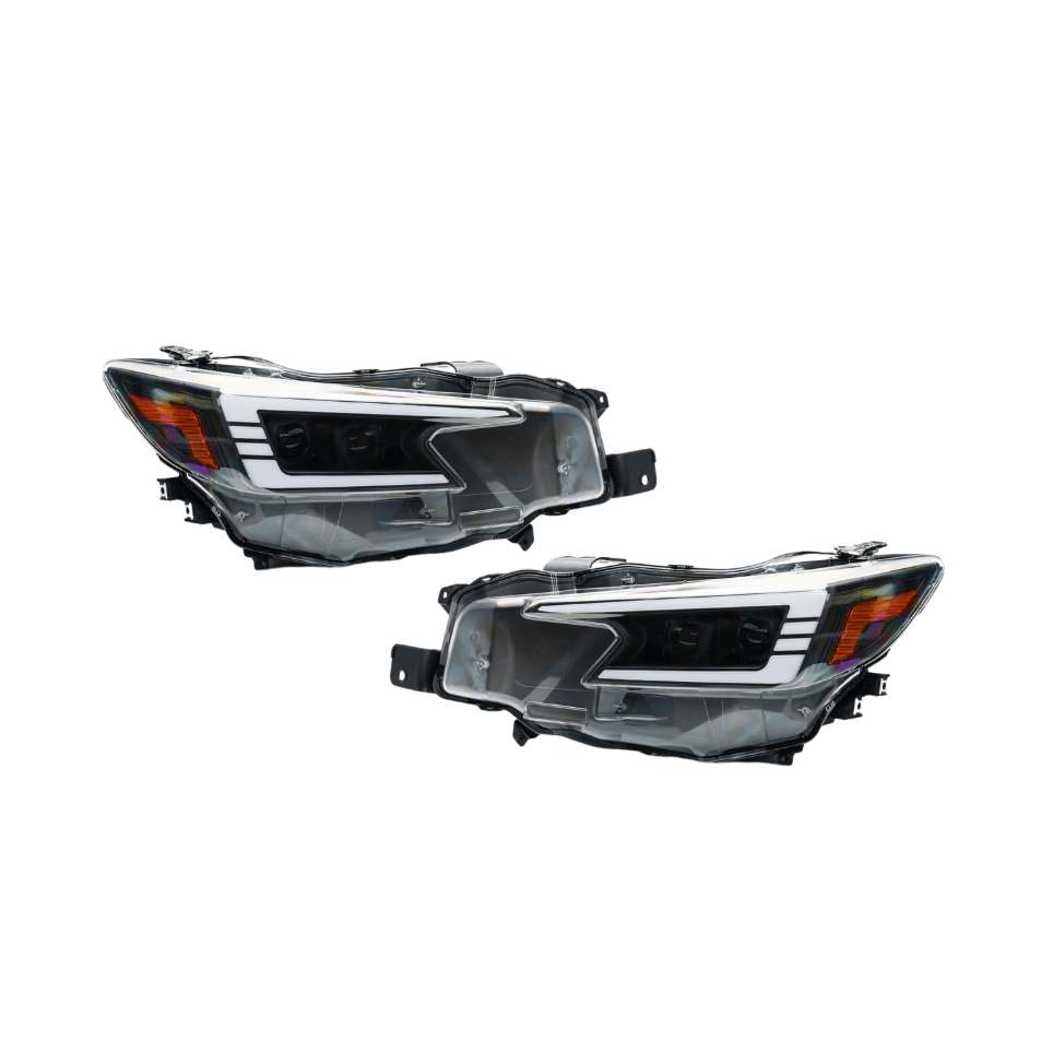 JDMuscle [22 - 25 WRX Base & Premium] Headlights V1 - JDMuscleHeadlightsJDM-WRX22.HL-1DRL+Sequential