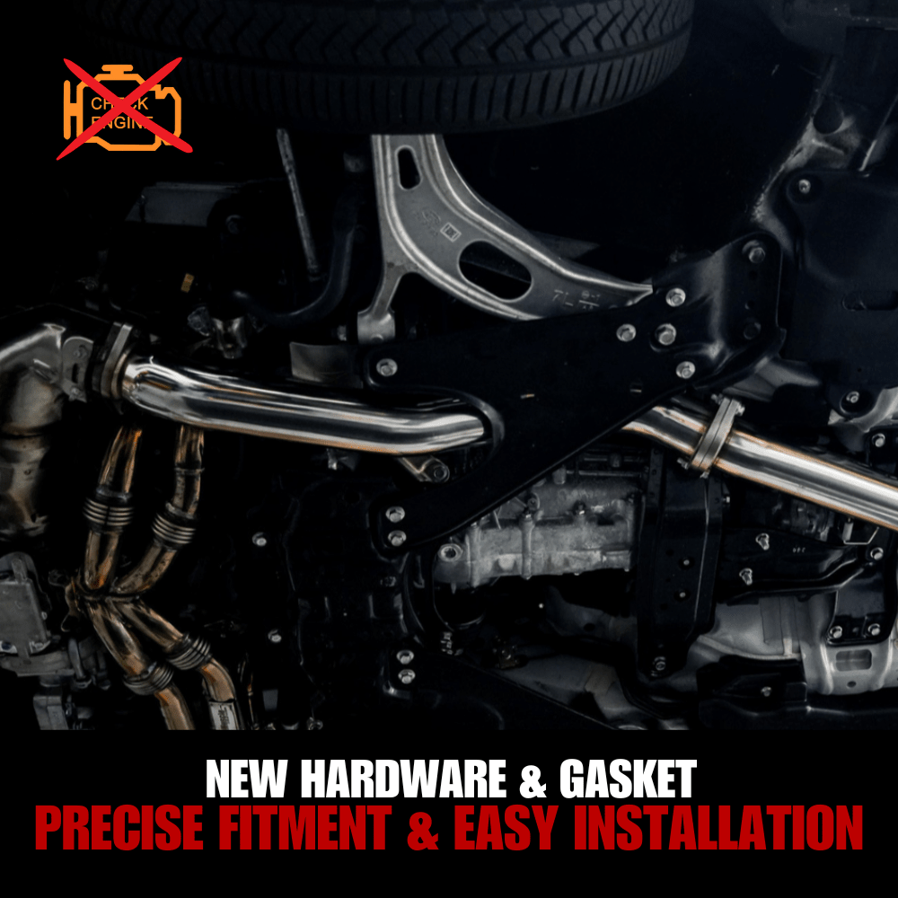 JDMuscle [22 - 25 WRX MT] 3" Performance Intermediate Pipe / Front Pipe / Lower Downpipe - JDMuscleIntermediate PipeJDM-WRX22-IP