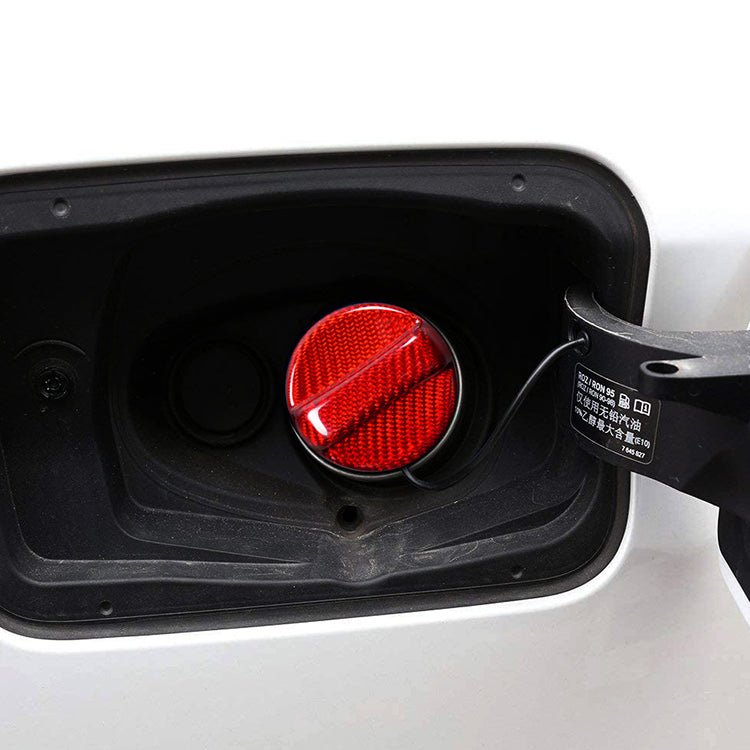 JDMuscle [22 - 26 WRX] / 22+BRZ / GR86 Tanso Pre - preg Carbon Fiber Fuel Cap Cover - JDMuscleTrim KitsJDM-WRX22-FCCDCF-BBlack Carbon FIiber