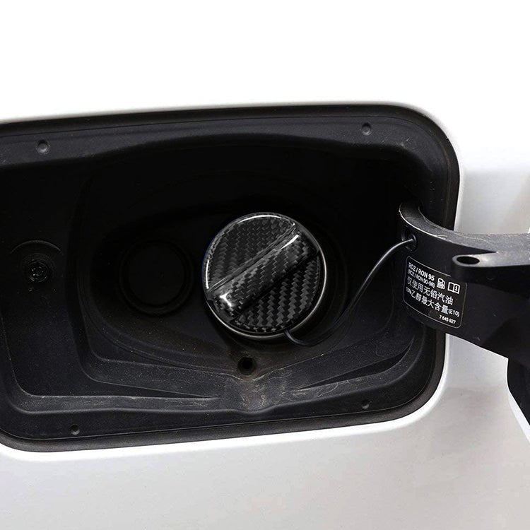 JDMuscle [22 - 26 WRX] / 22+BRZ / GR86 Tanso Pre - preg Carbon Fiber Fuel Cap Cover - JDMuscleTrim KitsJDM-WRX22-FCCDCF-BBlack Carbon FIiber