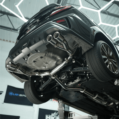JDMuscle [22 - 26 WRX] 3" Catback Exhaust - JDMuscleCat Back Exhaust SystemJDM-WRX22-MIDNA-MDPNo - ResonatorPolished