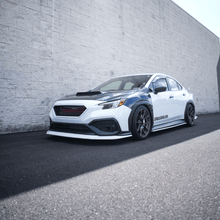 JDMuscle [22 - 26 WRX] 3 - Piece Front Lip V1 Paint Matched / Gloss Black / RAW ABS - JDMuscleFront LipsJDM-WRX22-FL-3CSD4SCrystal Black Silica D4S (Gloss Black w/ Pearl)