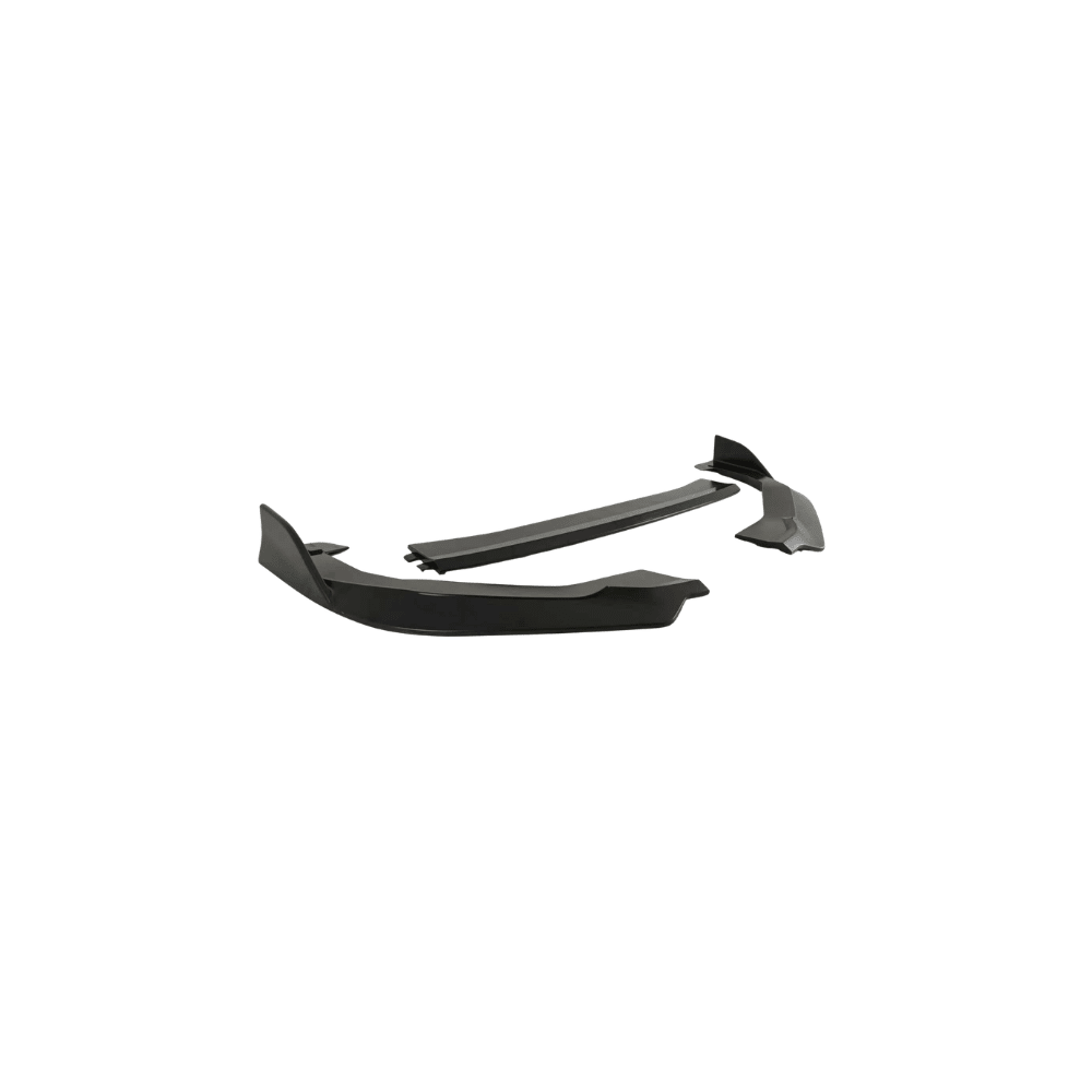 JDMuscle [22-26 WRX] 3-Piece V2 Front Lip | Paint Matched / Carbon Fiber - JDMuscleFront LipsJDM-WRX22-FLDBGloss Black