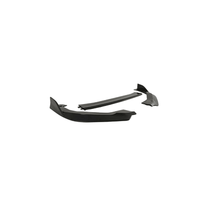 JDMuscle [22-26 WRX] 3-Piece V2 Front Lip | Paint Matched / Carbon Fiber - JDMuscleFront LipsJDM-WRX22-FLDBGloss Black