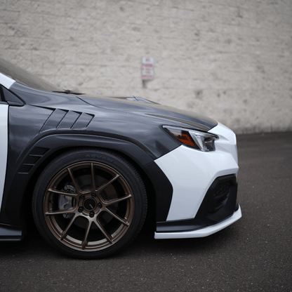 JDMuscle [22 - 26 WRX] Carbon Fiber FMIC Reverse Hood Scoop - JDMuscleHood Scoops / VentsJDM-WRX22-RSCCF2x2 Twill Regular