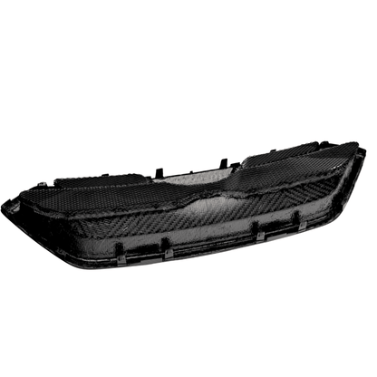 JDMuscle [22 - 26 WRX] Carbon Fiber Front Bumper Grille Version A1 - JDMuscleGrillesJDM-WRX22-FG2CF