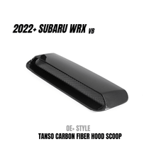 JDMuscle [22-26 WRX] OE+ Style Carbon Fiber Hood Scoop - Return