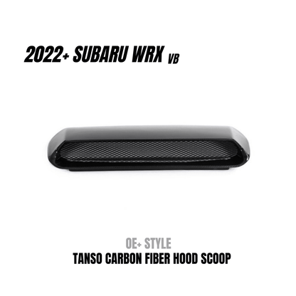 JDMuscle [22-26 WRX] OE+ Style Carbon Fiber Hood Scoop - Return