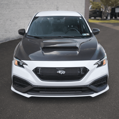 JDMuscle [22-26 WRX] Carbon Fiber Hood Scoop - OE Style - Return