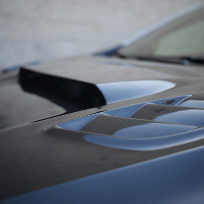 JDMuscle [22 - 26 WRX] Carbon Fiber Hood V1 - JDMuscleHoodsJDM-WRX22-SR1131CF2x2 Twill