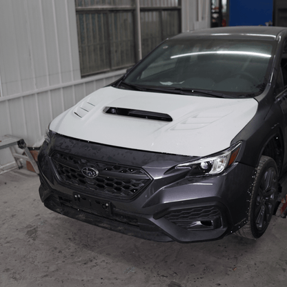 JDMuscle [22 - 26 WRX] Carbon Fiber Hood V1 - JDMuscleHoodsJDM-WRX22-SR1131CF2x2 Twill