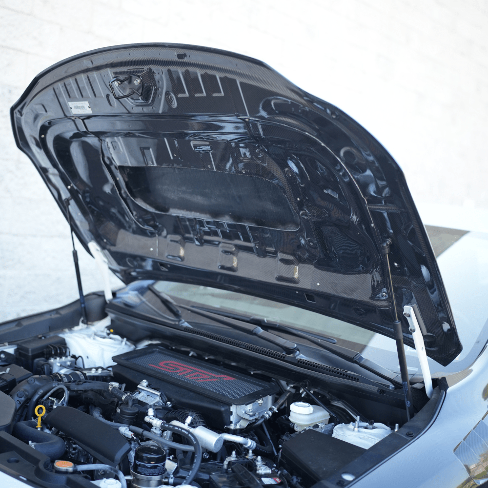 JDMuscle [22 - 26 WRX] Carbon Fiber Hood V1 - JDMuscleHoodsJDM-WRX22-SR1131CF2x2 Twill