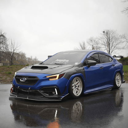 JDMuscle [22 - 26 WRX] Carbon Fiber Hood V2 - JDMuscleHoodsJDM-WRX22-1177CF2x2 TwillVacuum Fused Carbon Fiber
