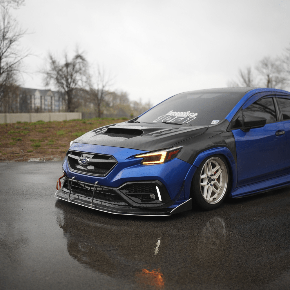 JDMuscle [22 - 26 WRX] Carbon Fiber Hood V2 - JDMuscleHoodsJDM-WRX22-1177CF2x2 TwillVacuum Fused Carbon Fiber