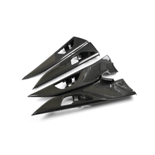 JDMuscle [22 - 26 WRX] Carbon Fiber Interior Door Handle Surround Trim Replacements - 4 PC - JDMuscleTrim KitsJDM-WRX22-IDCCF2x2 Twill Black