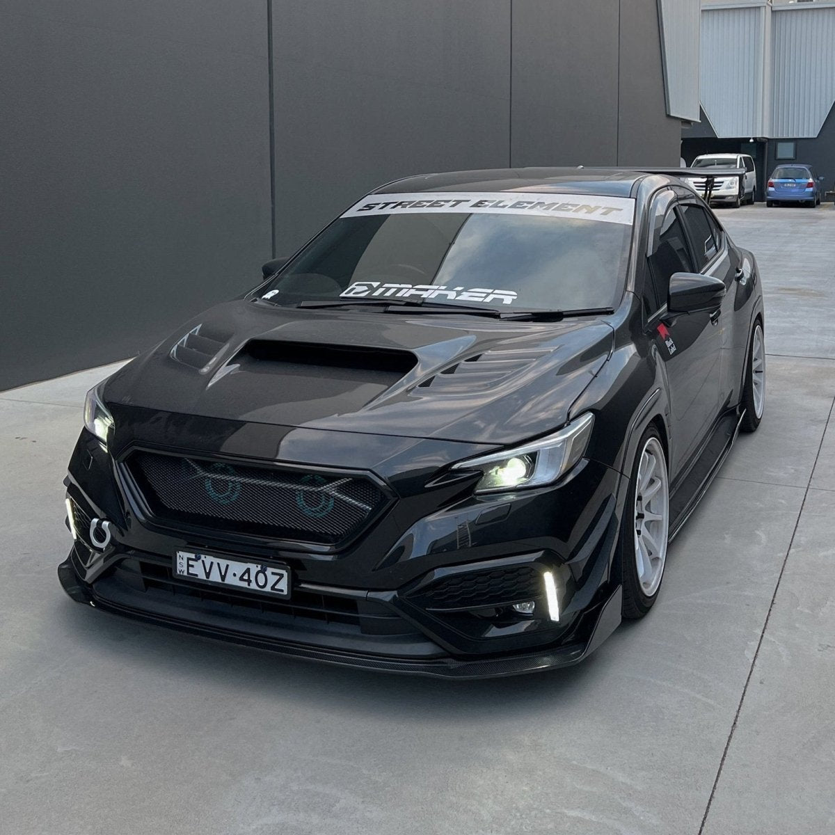 JDMuscle [22 - 26 WRX] Carbon Fiber V2 Front Bumper Lip - JDMuscleFront LipsJDM-WRX22-1136-F/LCF2x2 Carbon Fiber