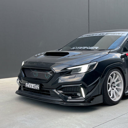 JDMuscle [22 - 26 WRX] Carbon Fiber V2 Front Bumper Lip - JDMuscleFront LipsJDM-WRX22-1136-F/LCF2x2 Carbon Fiber
