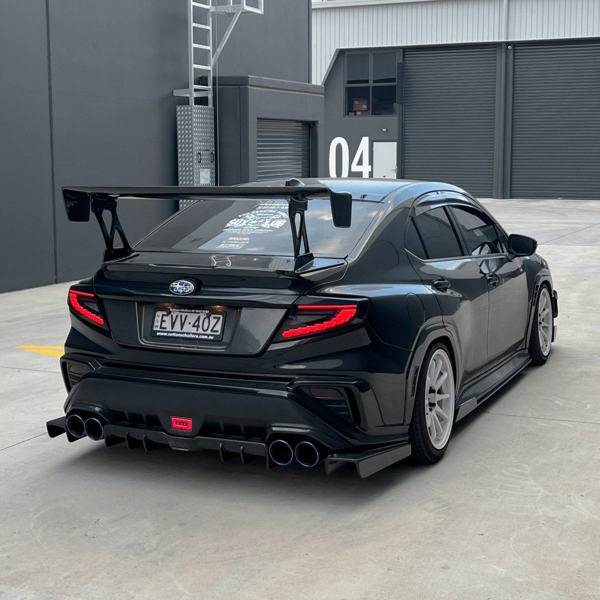 その他 Rollei DIFFUSOR JDMuscle [22-26 WRX] Carbon Fiber V2 Rear Diffuser