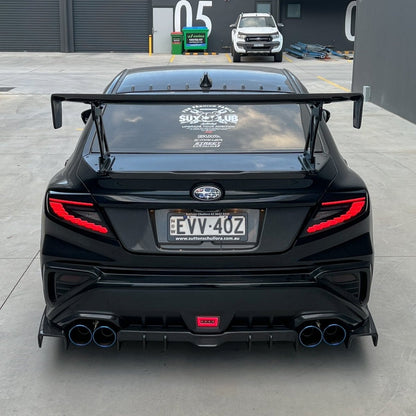 JDMuscle [22 - 26 WRX] Carbon Fiber V2 Rear Diffuser - JDMuscleDiffusers and Vortex GeneratorsJDM-WRX22-1136-R/DCF2x2 Carbon Fiber