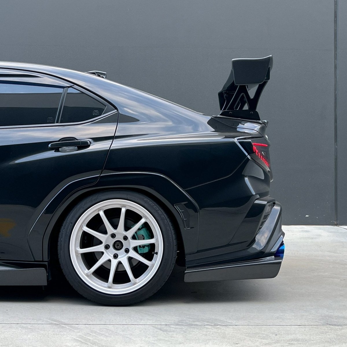 JDMuscle [22 - 26 WRX] Carbon Fiber V2 Rear Spats - JDMuscleRear LipsJDM-WRX22-1136-R/ACF2x2 Carbon Fiber