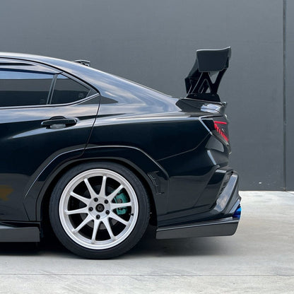 JDMuscle [22 - 26 WRX] Carbon Fiber V2 Rear Spats - JDMuscleRear LipsJDM-WRX22-1136-R/ACF2x2 Carbon Fiber