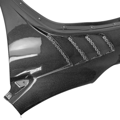 JDMuscle [22 - 26 WRX] Carbon Fiber/FRP Vented Fenders - JDMuscleFendersJDM-WRX22-1132CFCarbon