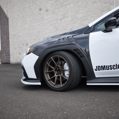 JDMuscle [22 - 26 WRX] Carbon Fiber/FRP Vented Fenders - JDMuscleFendersJDM-WRX22-1132CFCarbon
