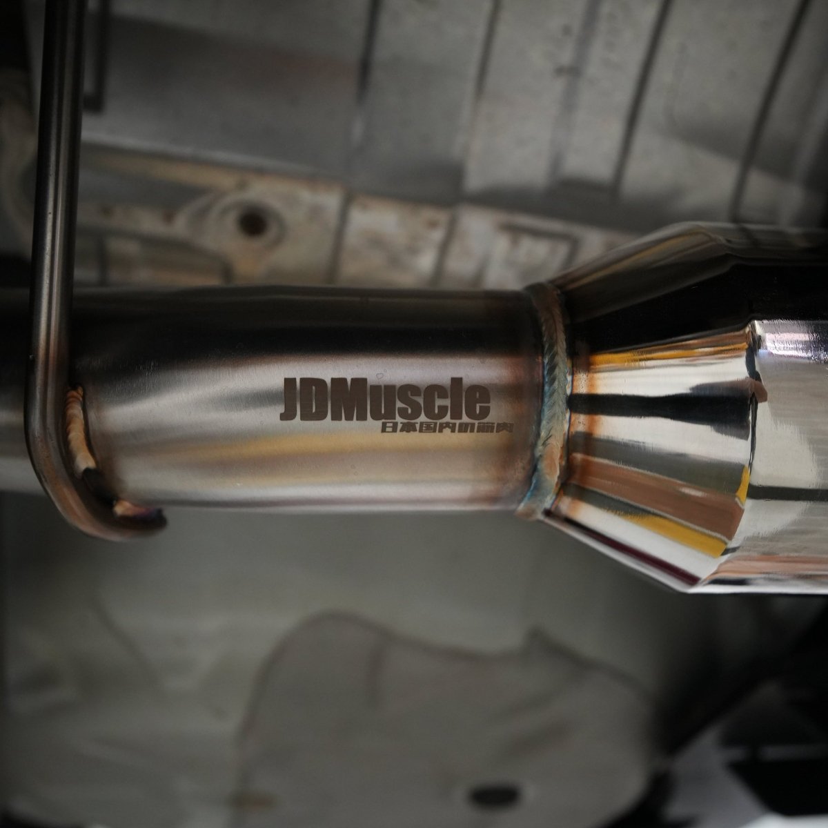 JDMuscle [22 - 26 WRX] Chokukan Single Exit Catback Exhaust - JDMuscleCat Back Exhaust SystemJDM-WRX22-CB-SSOROriginal