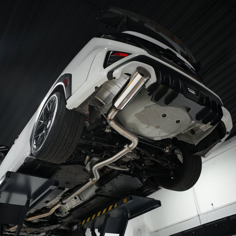 JDMuscle   Chokukan Single Exit Catback Exhaust