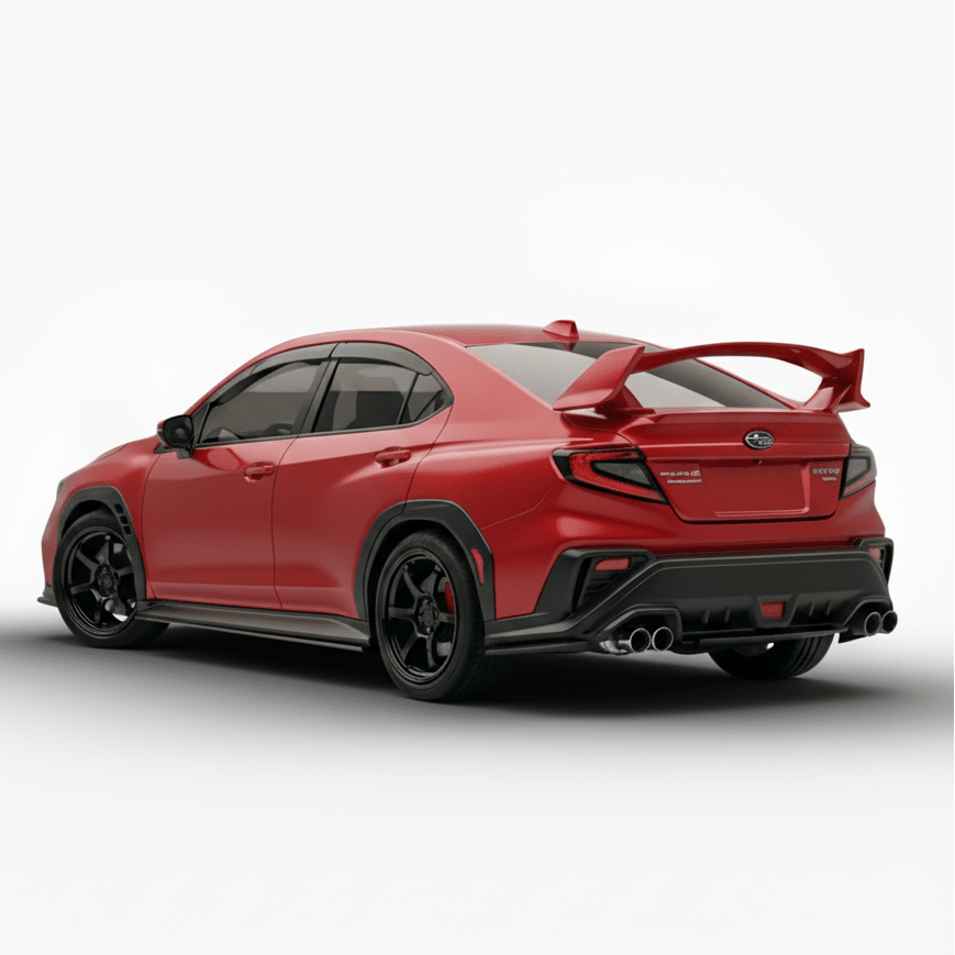 JDMuscle [22 - 26 WRX] Concept S Style Spoiler - Paint Matched/Gloss Black/ABS - JDMuscleSpoilers and WingsJDM-WRX22-SP-SD4SCrystal Black Silica D4S (Gloss Black w/ Pearl)