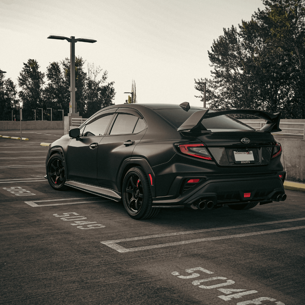 JDMuscle [22 - 26 WRX] Concept S Style Spoiler - Paint Matched/Gloss Black/ABS - JDMuscleSpoilers and WingsJDM-WRX22-SP-SD4SCrystal Black Silica D4S (Gloss Black w/ Pearl)