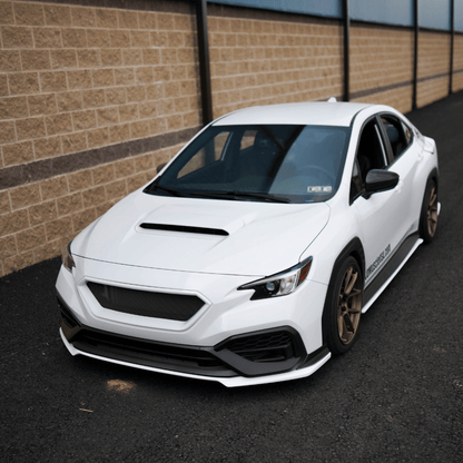 JDMuscle [22 - 26 WRX] CS Style V1 Front Bumper Grille - Paint Matched/Gloss Black - JDMuscleGrillesJDM-WRX22-DB-FG1GBGloss Black