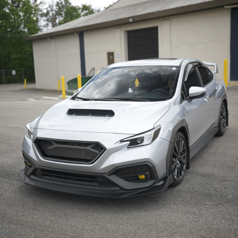 JDMuscle [22 - 26 WRX] CS Style V1 Front Bumper Grille - Paint Matched/Gloss Black - JDMuscleGrillesJDM-WRX22-DB-FG1GBGloss Black