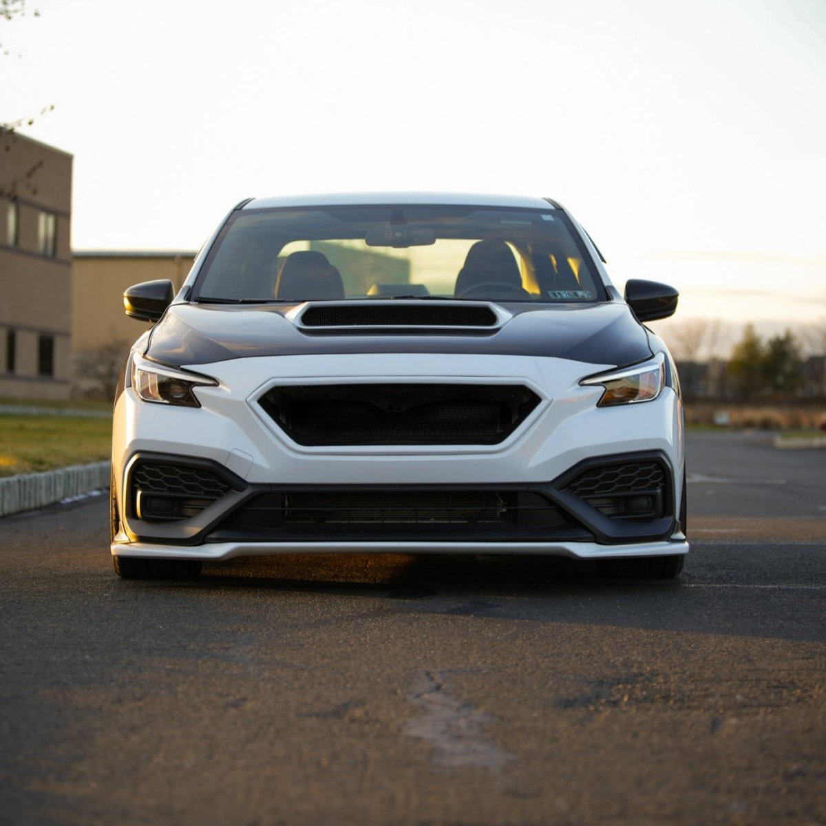 JDMuscle [22 - 26 WRX] CS Style V1 Front Bumper Grille - Paint Matched/Gloss Black - JDMuscleGrillesJDM-WRX22-DB-FG1GBGloss Black