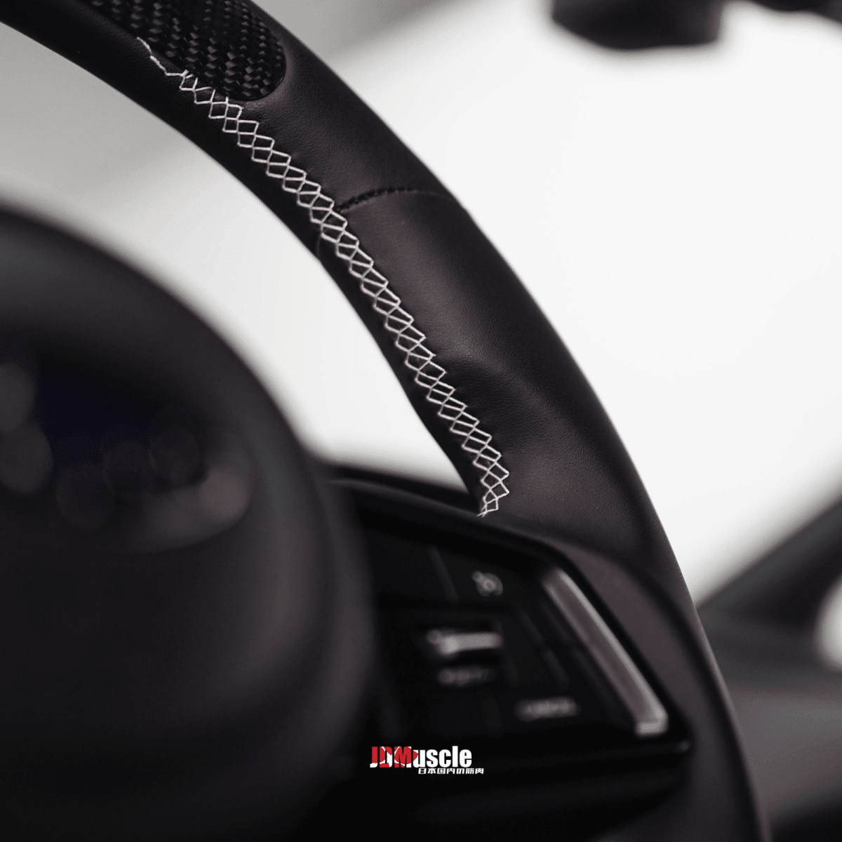 JDMuscle [22-26 WRX] Custom Steering Wheel MT and CVT | Carbon Fiber / Painted / Alcantara / Leather / Forged / Honey Comb / LED (Open Box) - JDMuscleSteering WheelsJDM-WRX22-STR#CUS-10012601