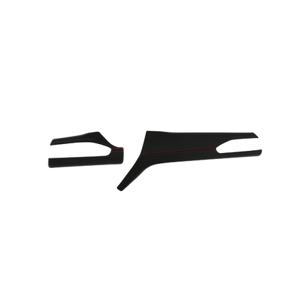 JDMuscle [22 - 26 WRX] Dashboard Instrument Panels Replacements - Carbon Fiber/Leather/Alcantara - JDMuscleTrim KitsJDM-WRX22-C-DIPLRBlack Leather w/ Red Stitching
