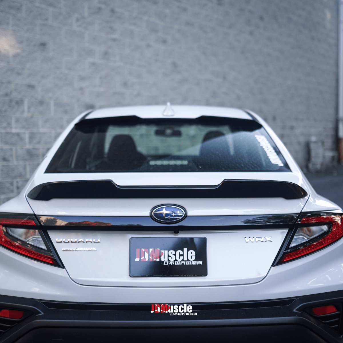 JDMuscle [22 - 26 WRX] Duck Bill / Low Profile Spoiler - OE+ Style Paint Matched - Return - JDMuscleSpoilers and WingsJDM-WRX22-DB-OE.RAW-R4SRAW ABS
