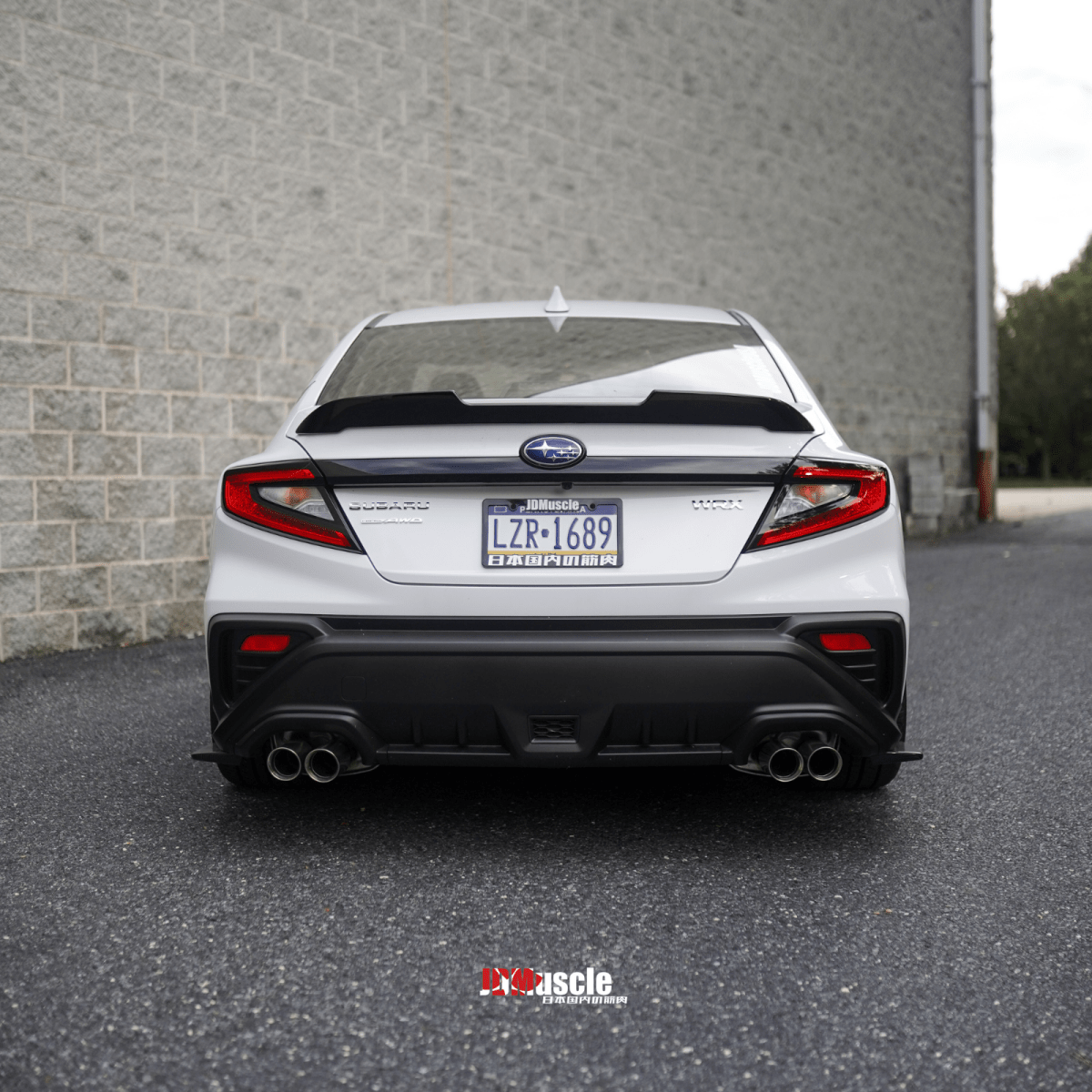 JDMuscle [22 - 26 WRX] Duck Bill / Low Profile Spoiler - OE+ Style Paint Matched - Return - JDMuscleSpoilers and WingsJDM-WRX22-DB-OE.RAW-R4SRAW ABS