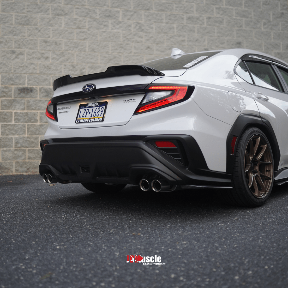 JDMuscle [22 - 26 WRX] Duck Bill / Low Profile Spoiler - OE+ Style Paint Matched - Return - JDMuscleSpoilers and WingsJDM-WRX22-DB-OE.RAW-R4SRAW ABS