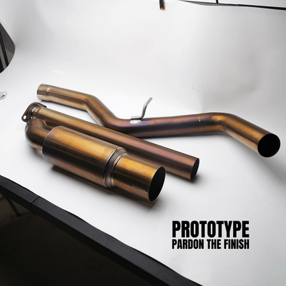 JDMuscle [22 - 26 WRX] Evoluition Titanium Single Exit Catback Exhaust - JDMuscleCat Back Exhaust SystemJDM-WRX22-CB-EVOOROriginal