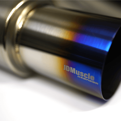 JDMuscle [22 - 26 WRX] Extreme Titanium Single Exit Catback Exhaust - JDMuscleCat Back Exhaust SystemJDM-WRX22-CBS-TI