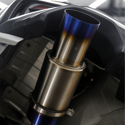JDMuscle [22 - 26 WRX] Extreme Titanium Single Exit Catback Exhaust - JDMuscleCat Back Exhaust SystemJDM-WRX22-CBS-TI
