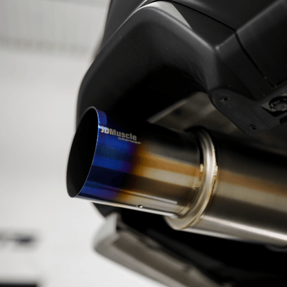 JDMuscle [22 - 26 WRX] Extreme Titanium Single Exit Catback Exhaust - JDMuscleCat Back Exhaust SystemJDM-WRX22-CBS-TI